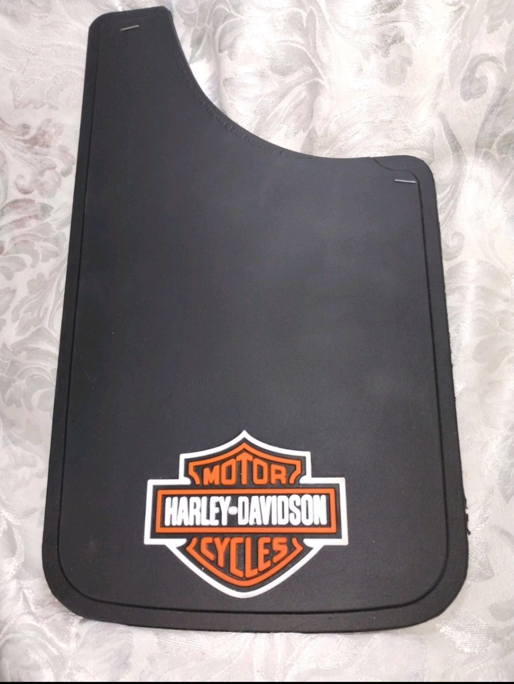 Harley Davidson  mud guards (2) 11 x 19 new / Easy Fit